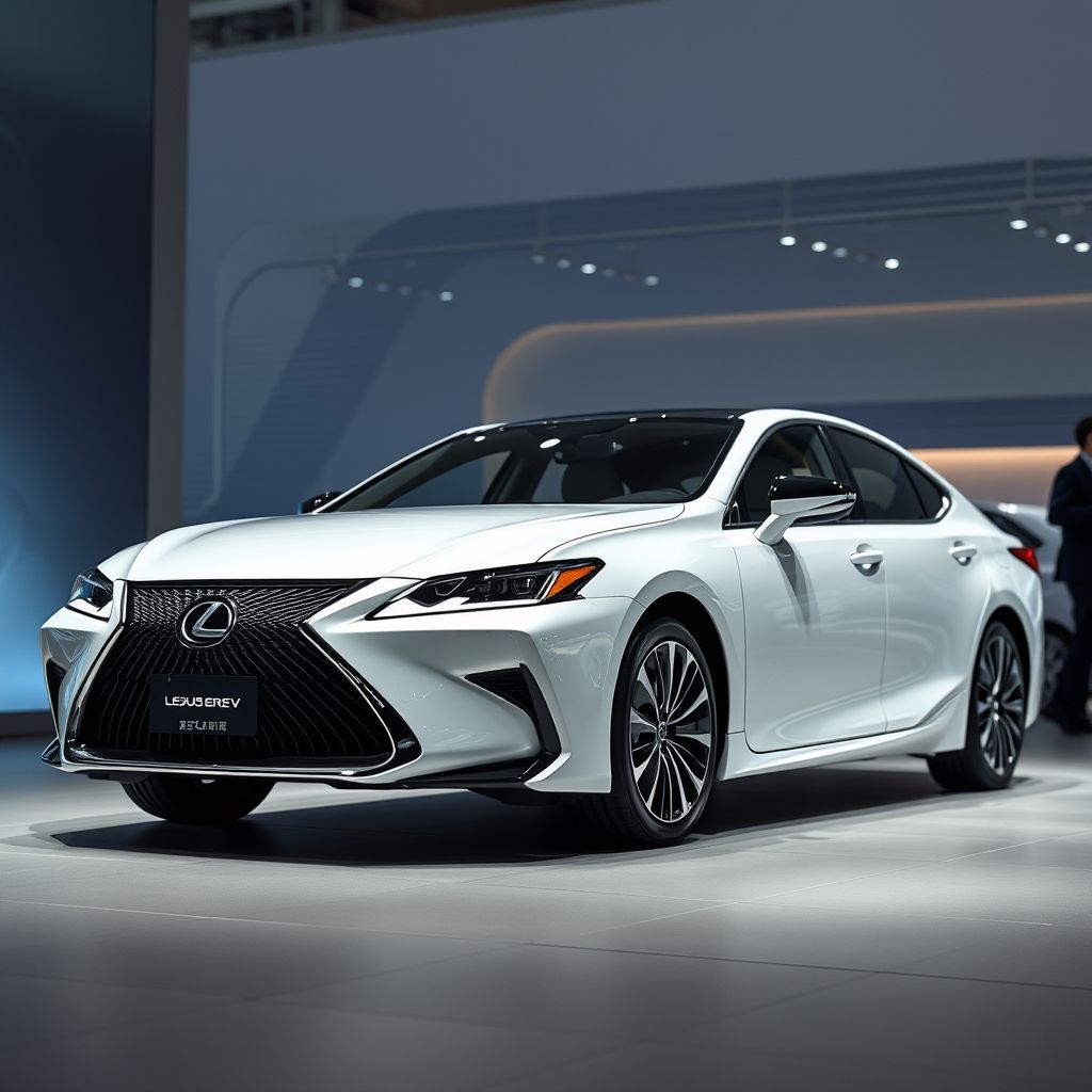 Lexus ES EV ใหม่เปิดตัวใน Shanghai Auto Show 2025
